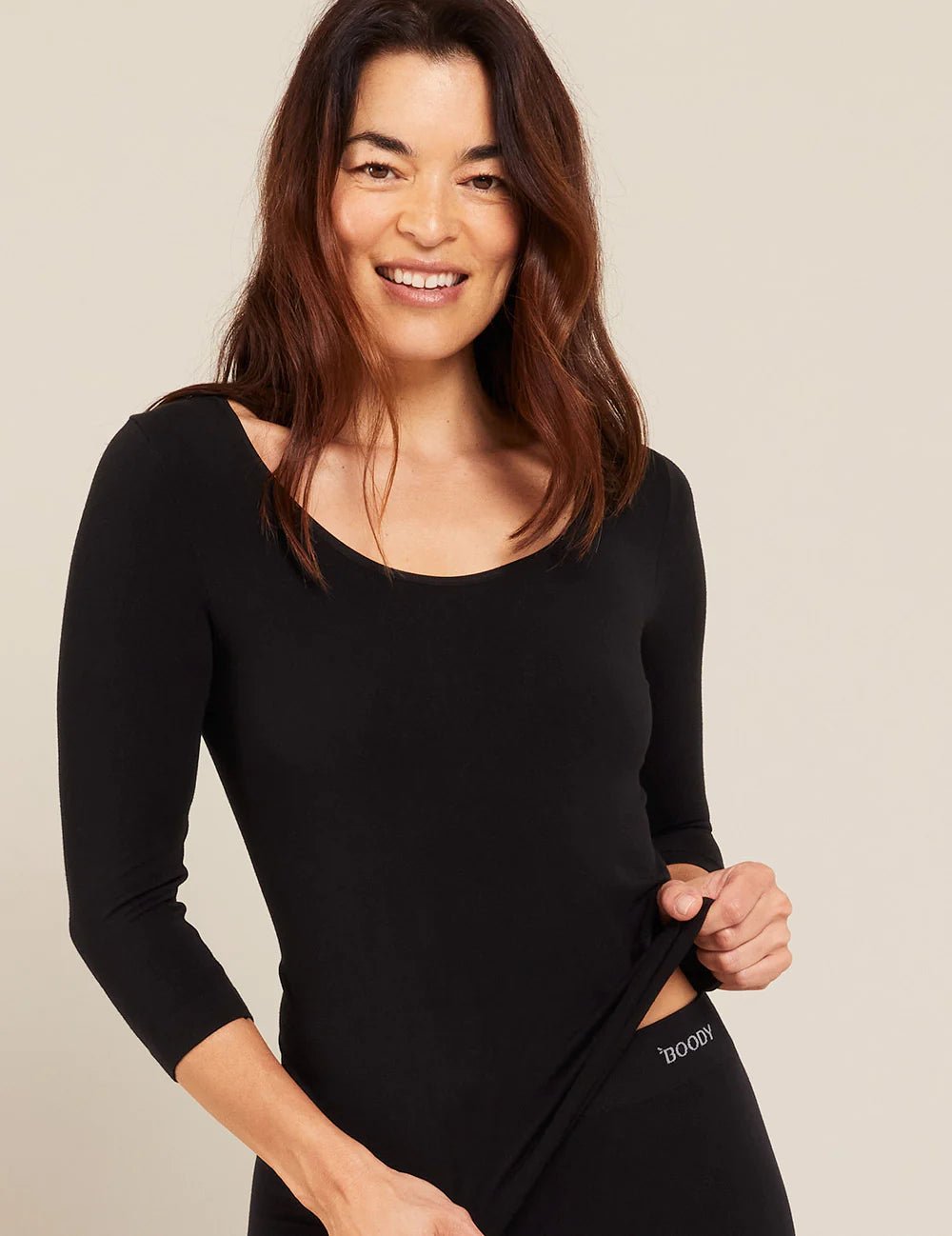 BOODY Women's 3/4 Sleeve Tops - 1st Stop Marshall's Health Shop, Gift Shop! - Heath and Natural Therapy New Brighton Christchurch - Naturopath