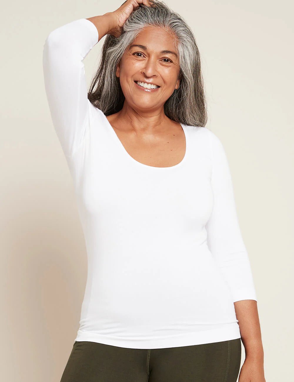 BOODY Women's 3/4 Sleeve Tops - 1st Stop Marshall's Health Shop, Gift Shop! - Heath and Natural Therapy New Brighton Christchurch - Naturopath