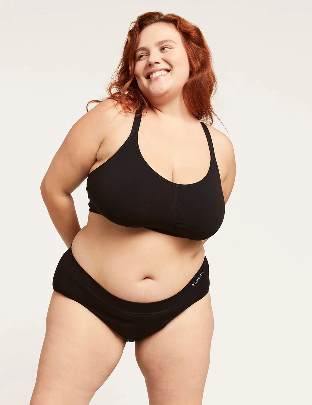 BOODY Women's Full Bust Wireless Racerback Bra - MarshallsHealthShop