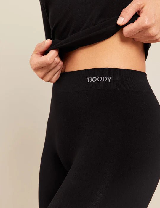 BOODY Women's Full Leggings Black - 1st Stop Marshall's Health Shop, Gift Shop! - Heath and Natural Therapy New Brighton Christchurch - Naturopath