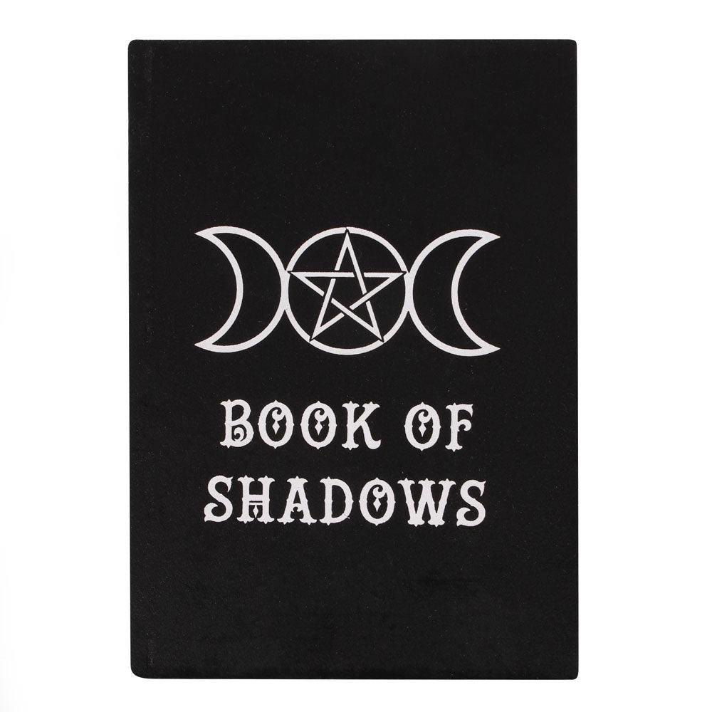 Book of Shadows Velvet A5 Notebook - MarshallsHealthShop