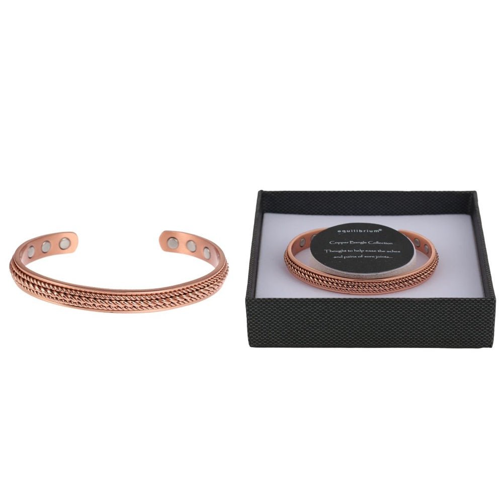 Bracelet Equilibrium Twist Copper - MarshallsHealthShop