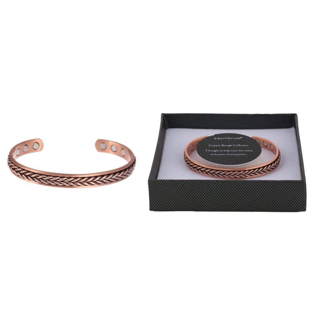 Bracelet Equilibrium Woven Copper - MarshallsHealthShop
