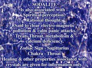 Bracelet Sodalite - 1st Stop Marshall's Health Shop, Gift Shop! - Heath and Natural Therapy New Brighton Christchurch - Naturopath