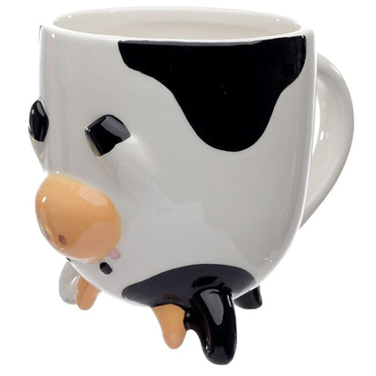 Bramley Bunch Cow Upside Down Ceramic Mug - MarshallsHealthShop
