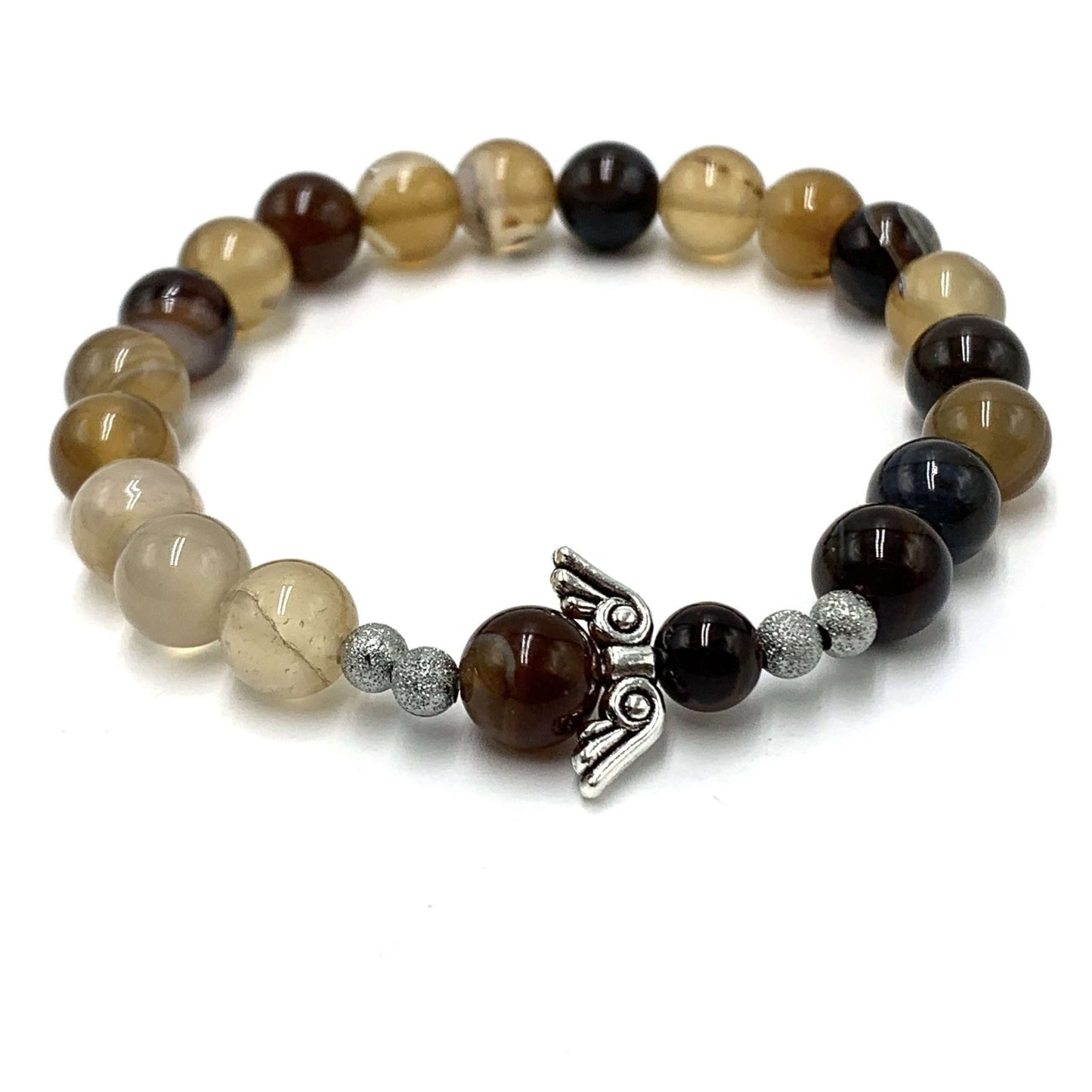 Brown Agate Bracelet - 1st Stop Marshall's Health Shop, Gift Shop! - Heath and Natural Therapy New Brighton Christchurch - Naturopath