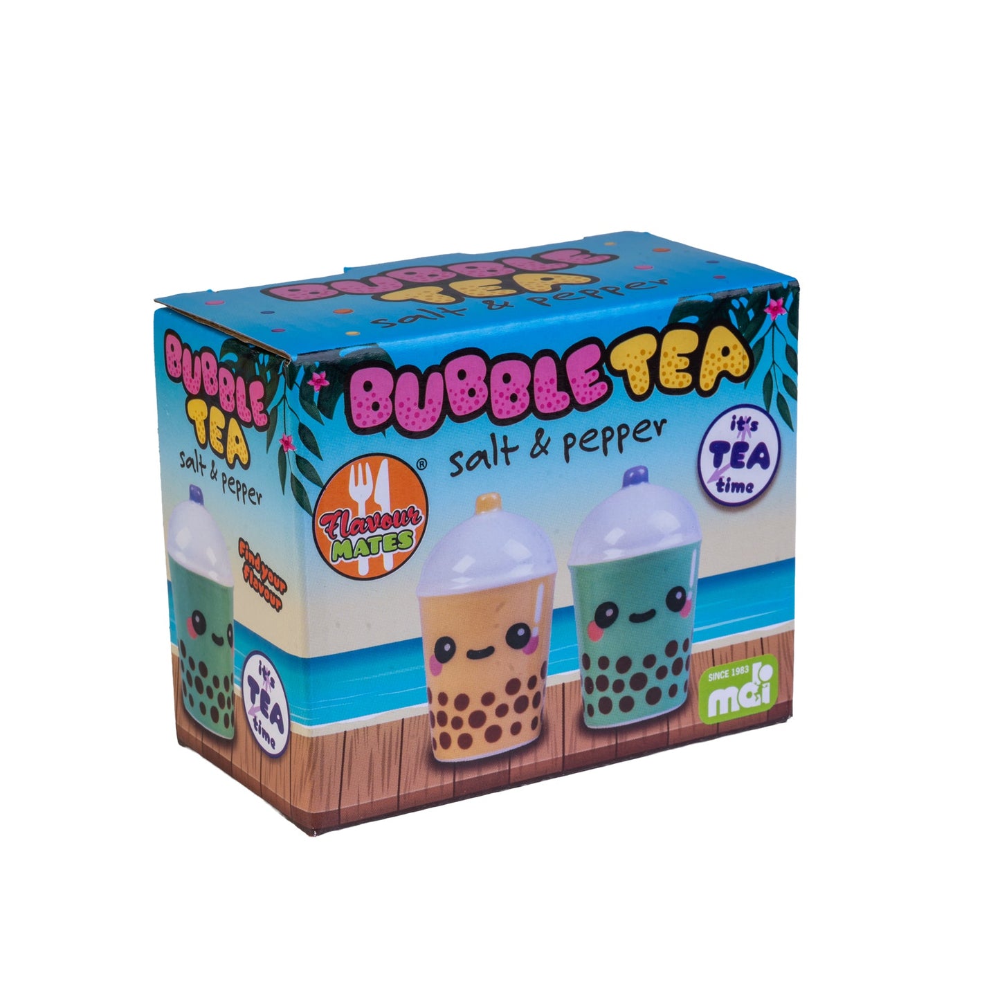 Bubble Tea Salt & Pepper Set - 1st Stop Marshall's Health Shop, Gift Shop! - Heath and Natural Therapy New Brighton Christchurch - Naturopath