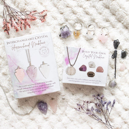 Build Your Own Crystal Necklace Kit - MarshallsHealthShop