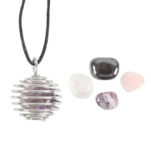 Build Your Own Crystal Necklace Kit - MarshallsHealthShop