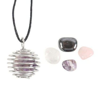 Build Your Own Crystal Necklace Kit - MarshallsHealthShop