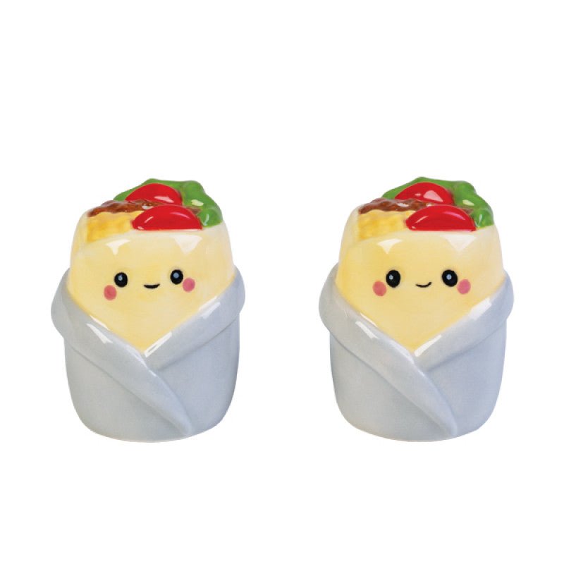 Burrito Salt & Pepper Set - 1st Stop Marshall's Health Shop, Gift Shop! - Heath and Natural Therapy New Brighton Christchurch - Naturopath