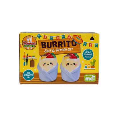 Burrito Salt & Pepper Set - 1st Stop Marshall's Health Shop, Gift Shop! - Heath and Natural Therapy New Brighton Christchurch - Naturopath