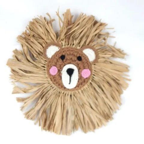 Voodoo Raffia Bear 35cm