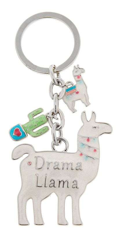 Equilibrium Snazzy Style Keyring Llama