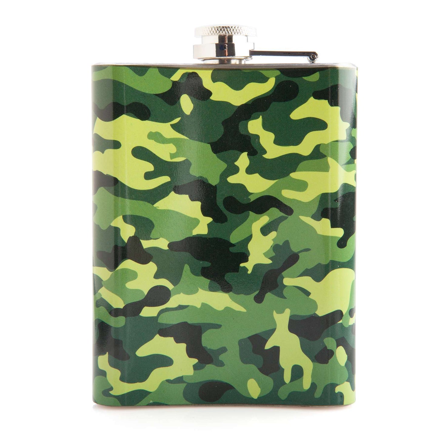 Camo Metal Flask - MarshallsHealthShop