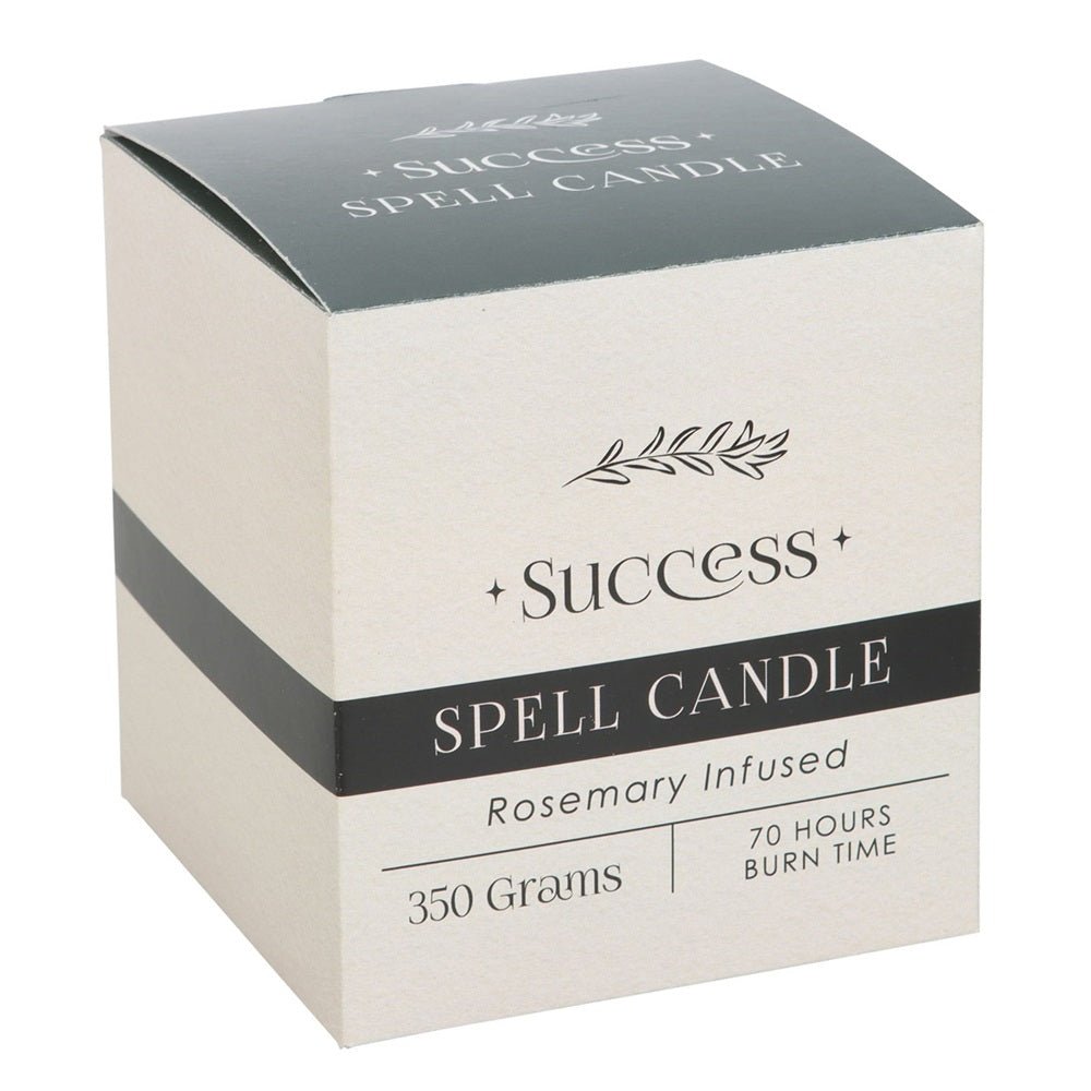 Candle Success Spell Rosemary Infused - MarshallsHealthShop