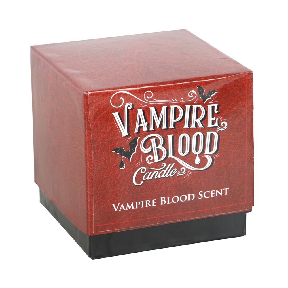 Vampire Blood Scented Candle
H:9.5 x W:8 x D:8 cm - Whether you're staying in for a horror movie marathon or hosting a lavish dinner party with friends, this vampire blood candle will help set the scene and create a mystical atmosphere. Presented in a sleek, gothic-inspired black glass jar with a gold coloured lid for sealing in the scent when not in use. Part of the Victorian Vampire range of gothic gifts and home decor.

1st Stop, Marshall's Health Shop, Gift Shop!
SKU: SDVV14124