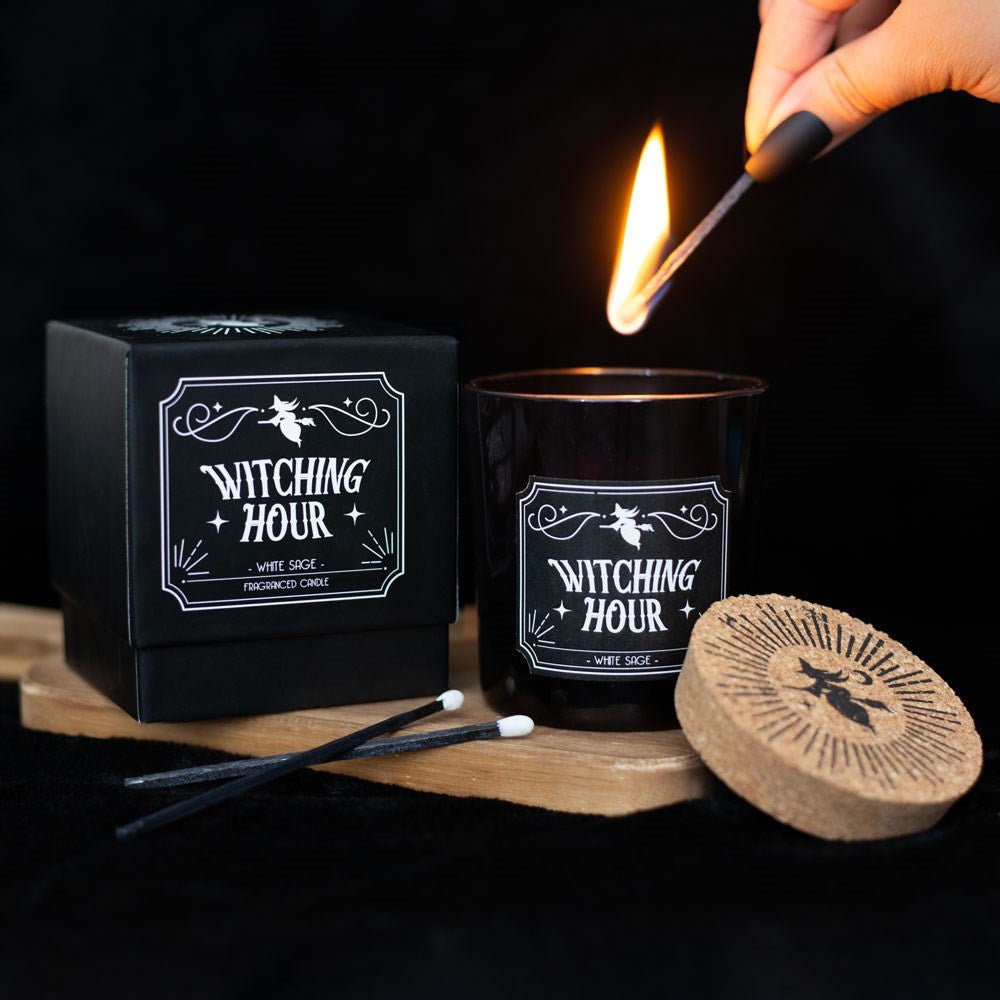 Candle Witching Hour White Sage - MarshallsHealthShop