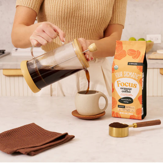 Four Sigmatic Organic Ground Coffee 340g - Focus (Dark)
