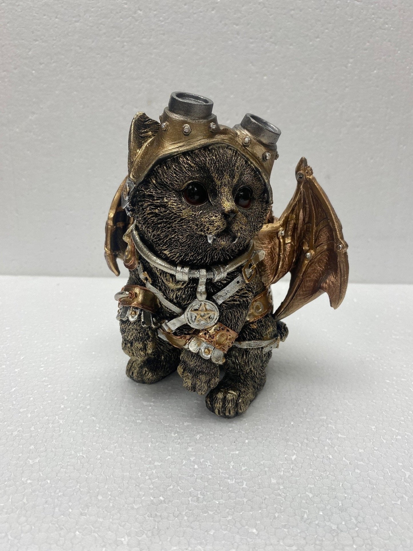 Cat With Goggles Steampunk - 1st Stop Marshall's Health Shop, Gift Shop! - Heath and Natural Therapy New Brighton Christchurch - Naturopath