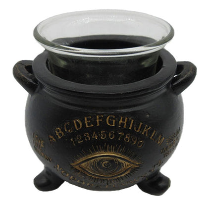 Cauldron Talking Board Tealight Holder - MarshallsHealthShop