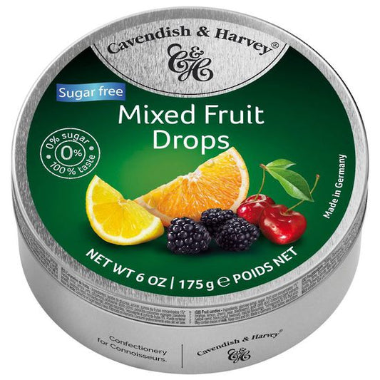 Cavendish Fruit Sugarfree drops 175g - 1st Stop Marshall's Health Shop, Gift Shop! - Heath and Natural Therapy New Brighton Christchurch - Naturopath