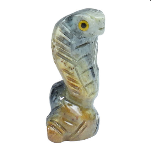 Soapstone Cobra Carving