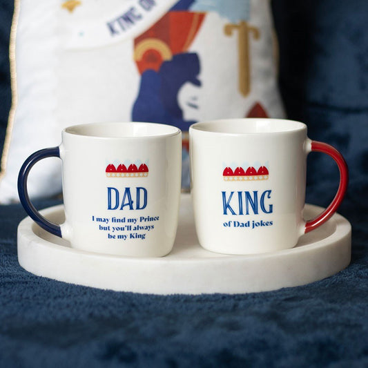 Ceramic Mug Dad You'll Be My King - MarshallsHealthShop