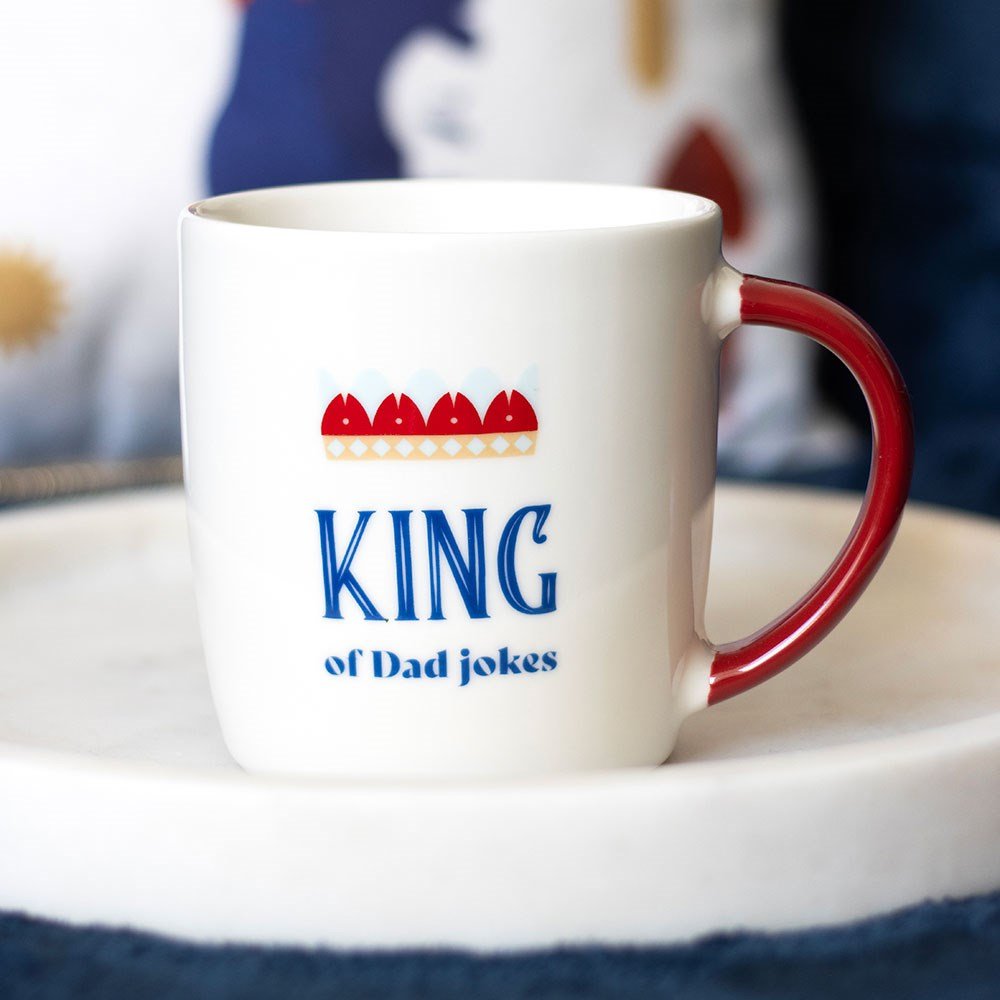 Ceramic Mug King of Dad Jokes - MarshallsHealthShop