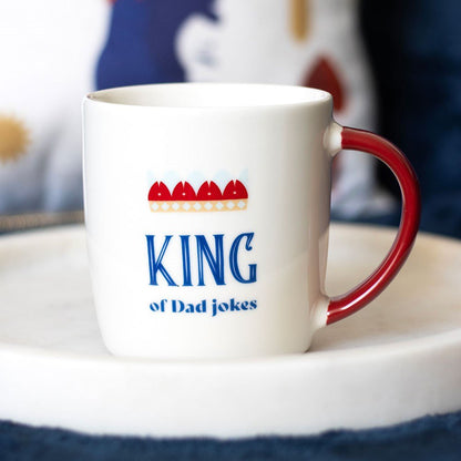 Ceramic Mug King of Dad Jokes - MarshallsHealthShop