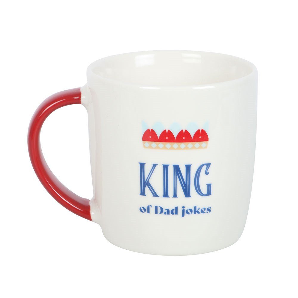 Ceramic Mug King of Dad Jokes - MarshallsHealthShop