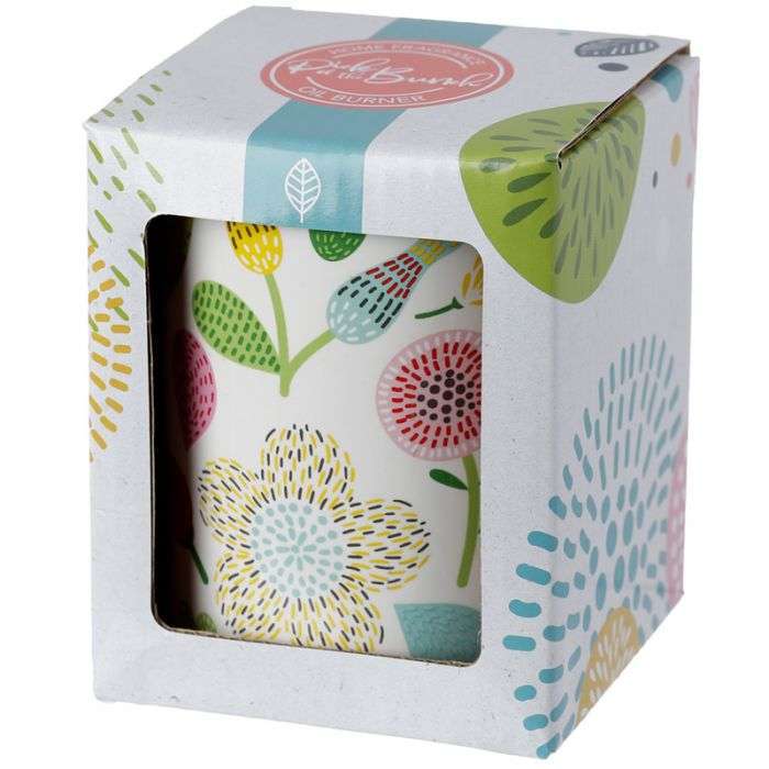 Ceramic Oil Burner Pick of the Bunch Botanical - MarshallsHealthShop