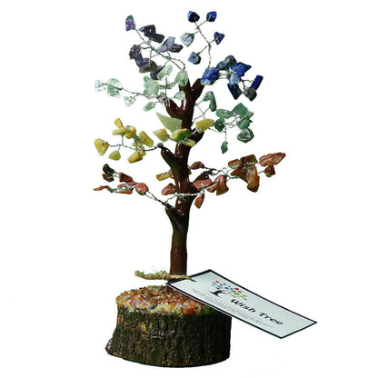 Chakra Crystal Tree 19cm - MarshallsHealthShop