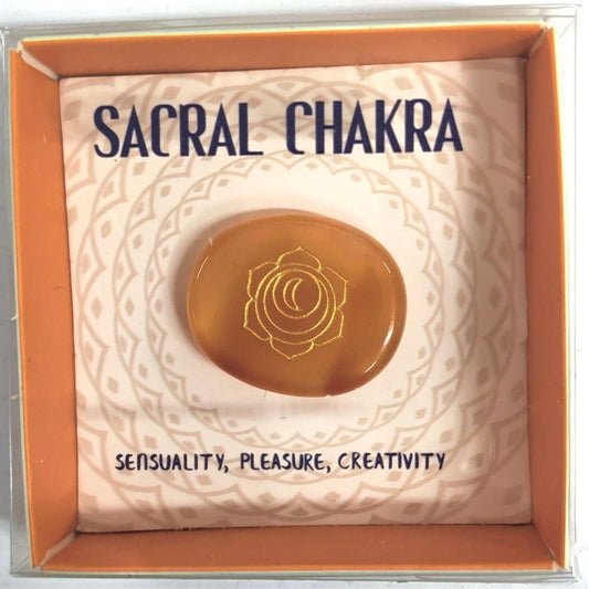Chakra Meditaiion Stone Carnelian - Sacral Chakra - MarshallsHealthShop
