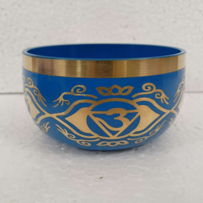 Chakra Singing Bowl Dark Blue CHSB4 - MarshallsHealthShop