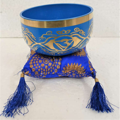 Chakra Singing Bowl Dark Blue CHSB4 - MarshallsHealthShop