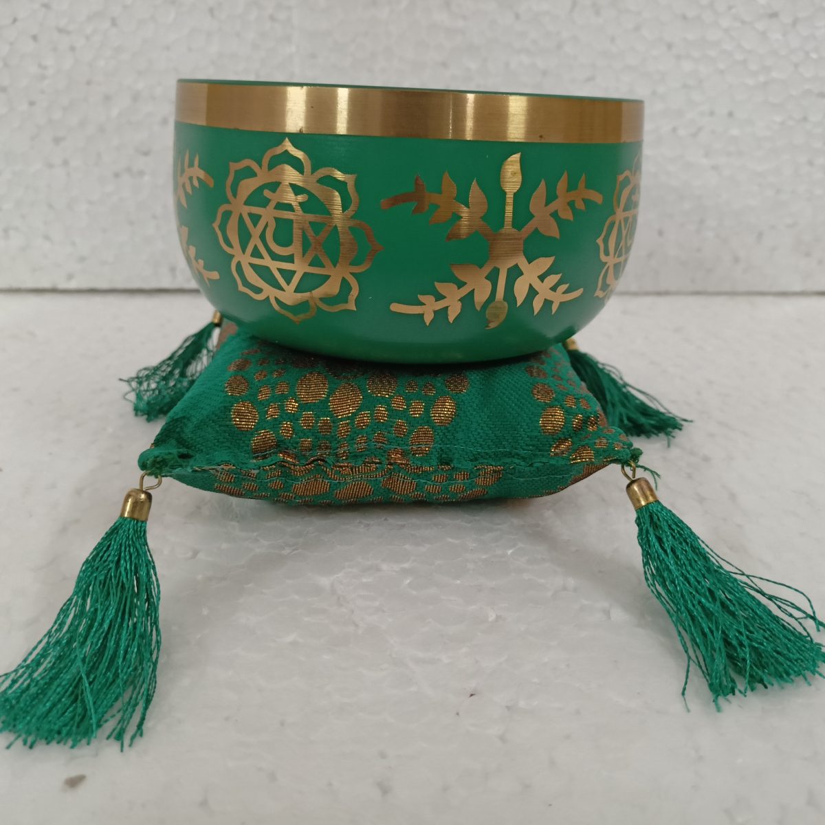 Chakra Singing Bowl Green CHSB5 - MarshallsHealthShop