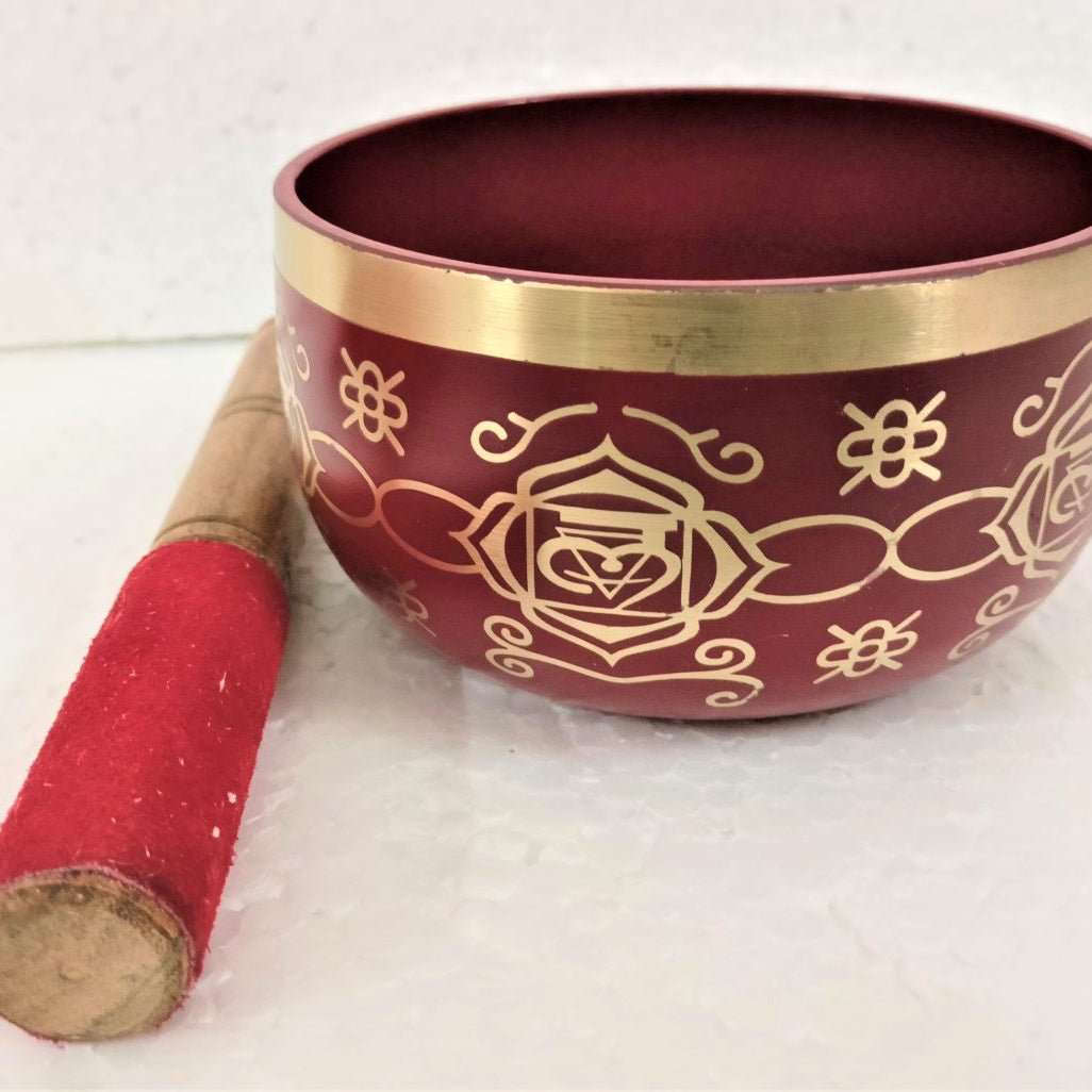 Chakra Singing Bowl Red - MarshallsHealthShop