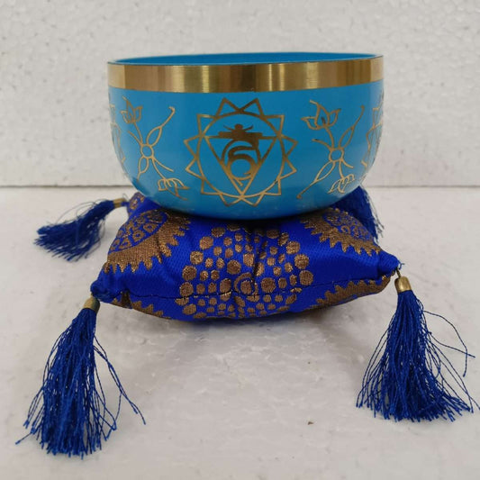 Chakra Singing Bowl Sky Blue CHSB7 - MarshallsHealthShop