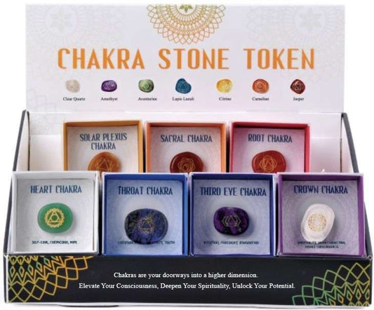 Chakra Stones Token - MarshallsHealthShop