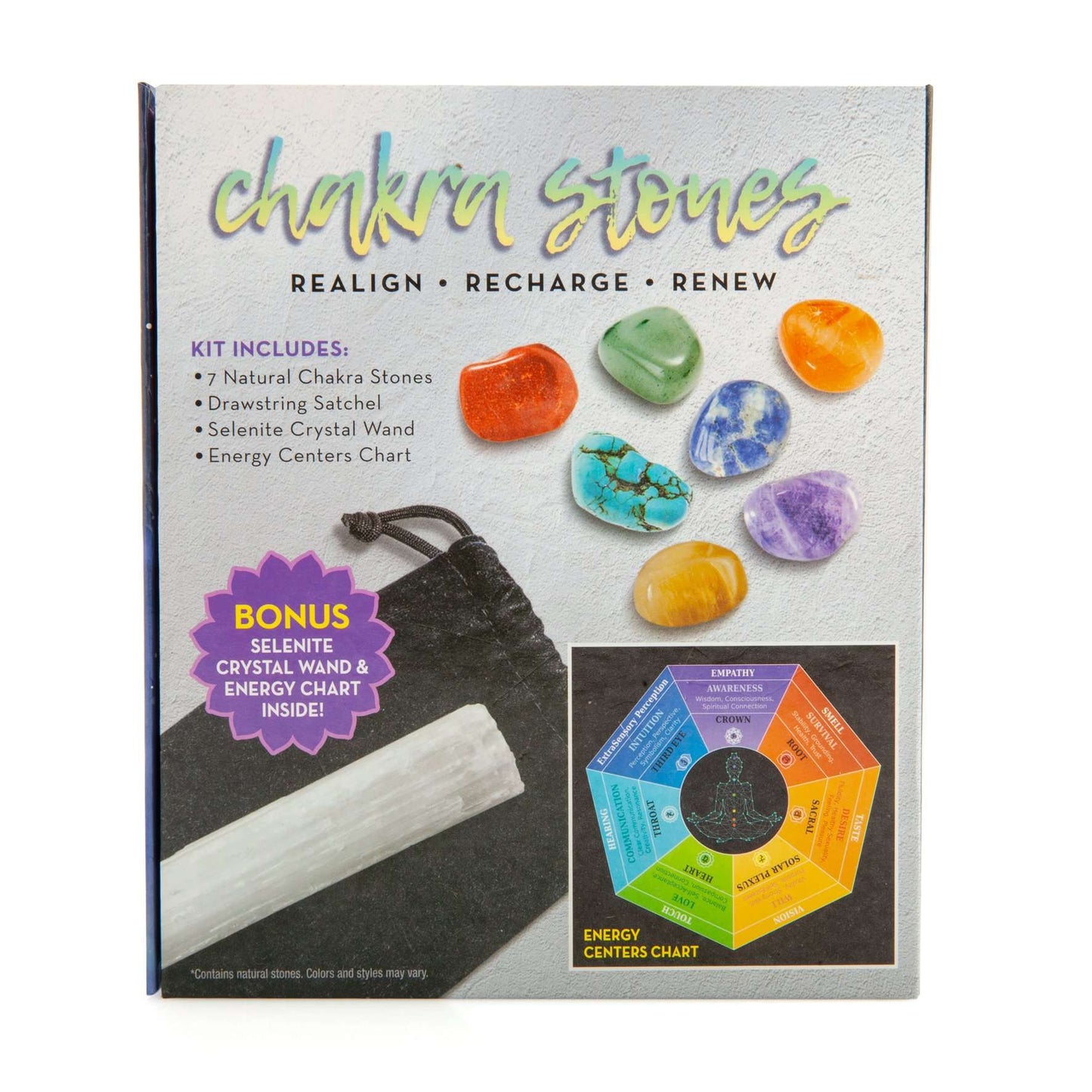 Chakra Stones Wellness Kit - MarshallsHealthShop