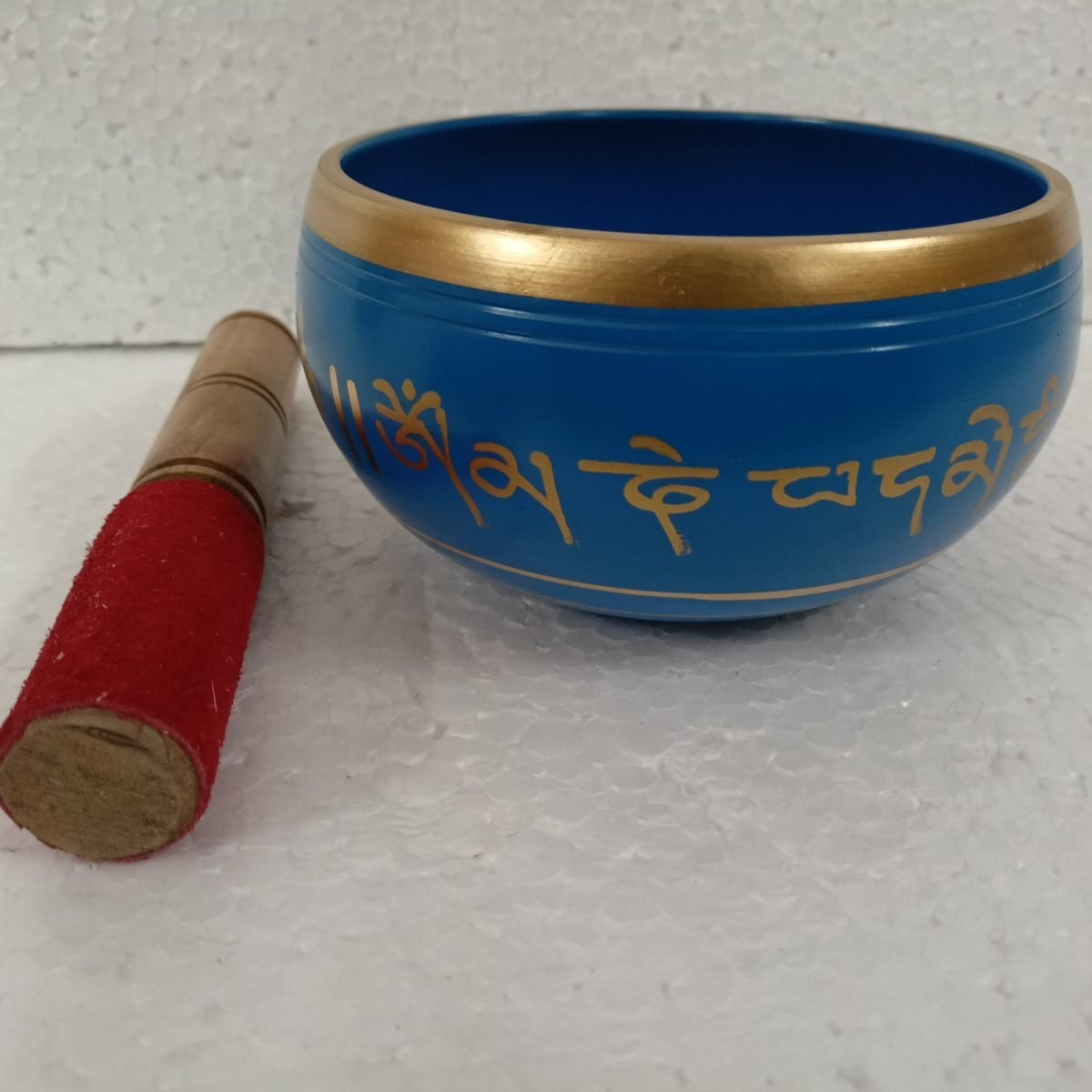 Charkra Singing Bowl Medium Blue SBMB - MarshallsHealthShop