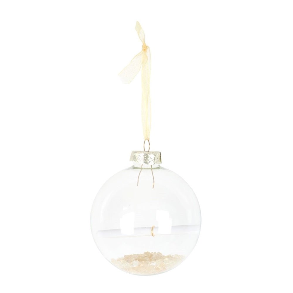 Citrine Manifestation Glass Christmas Kit - MarshallsHealthShop