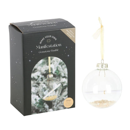 Citrine Manifestation Glass Christmas Kit - MarshallsHealthShop