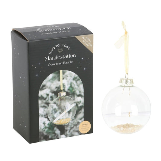 Citrine Manifestation Glass Christmas Kit - MarshallsHealthShop