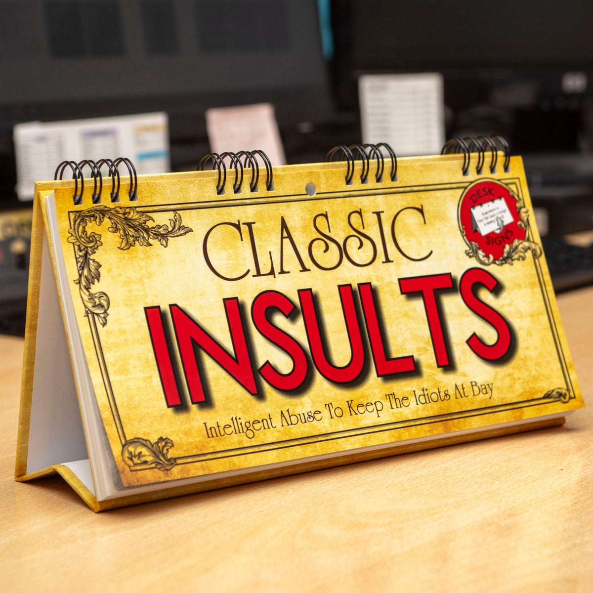 Classic Insults Flip Book - 1st Stop Marshall's Health Shop, Gift Shop! - Heath and Natural Therapy New Brighton Christchurch - Naturopath