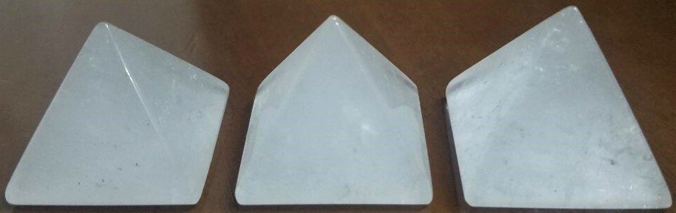 Clear Quartz Pyramid - MarshallsHealthShop