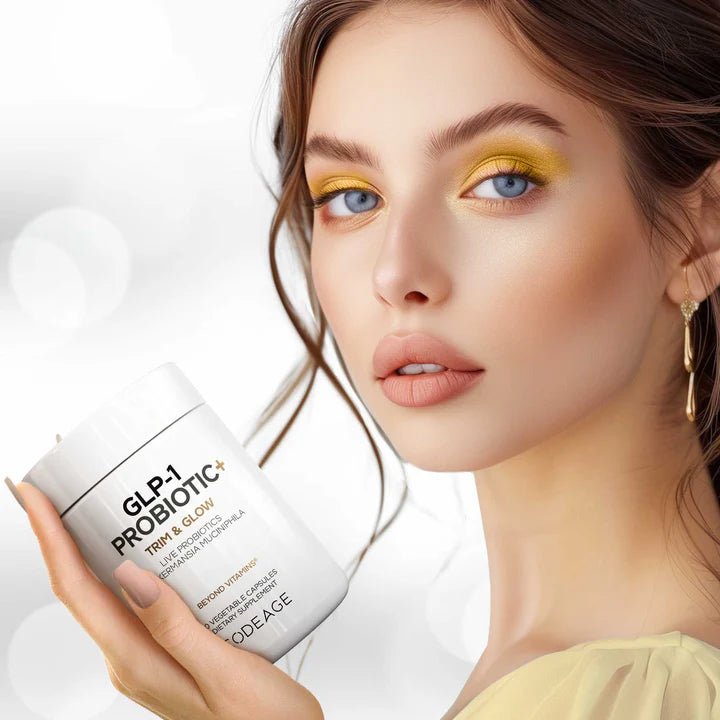 CODEAGE GLP-1 Probiotic+ 90 Capsules

Codeage GLP-1 Probiotic+® supplement offers a potent 500 million AFUs* of live probiotics, including Akkermansia muciniphila, Clostridium butyricum, Bifidobacterium infantis, and chicory inulin. Each bottle offers 3 months of supply

1st Stop, Marshall's Health Shop!