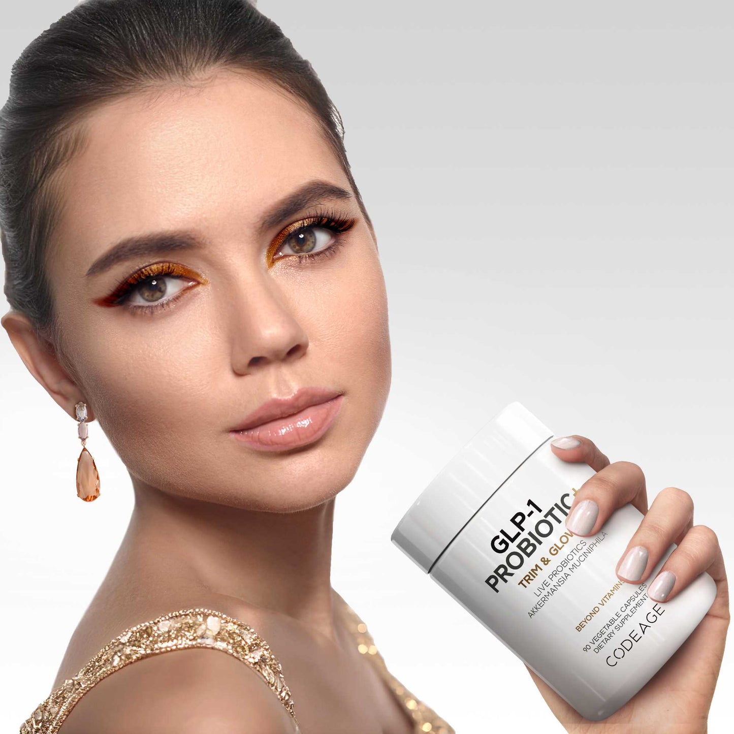 CODEAGE GLP-1 Probiotic+ 90 Capsules

Codeage GLP-1 Probiotic+® supplement offers a potent 500 million AFUs* of live probiotics, including Akkermansia muciniphila, Clostridium butyricum, Bifidobacterium infantis, and chicory inulin. Each bottle offers 3 months of supply

1st Stop, Marshall's Health Shop!
