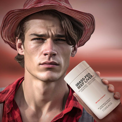 CODEAGE Grass Fed Beef Liver 180s - MarshallsHealthShop